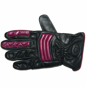 Guanto Guia Spring Armonie nero&rosso