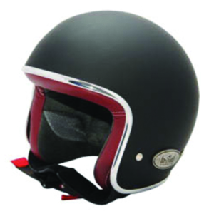 Casco Jet Zar Vintage Nero