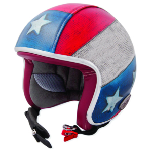 Casco Jet Zeon Vintage America