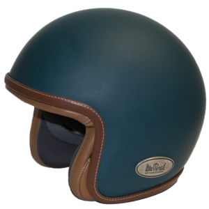 Casco Jet Zar Vintage Petrolio