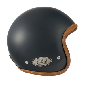 Casco Jet Zar Vintage Grigio Ferro