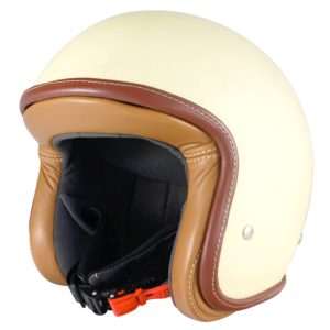 Casco Jet Zar Vintage Creamy