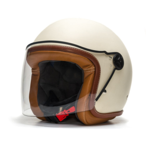 Casco Jet Zar Vintage Creamy