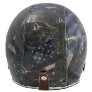 Casco Jet Zeon Vintage UsaBull Tex