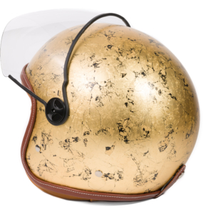 Casco Jet Zar Tebe Gold