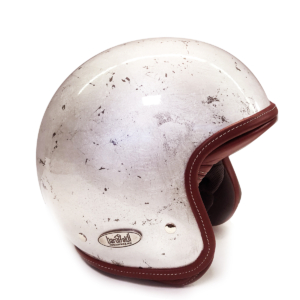 Casco Jet Zar Tebe Silver
